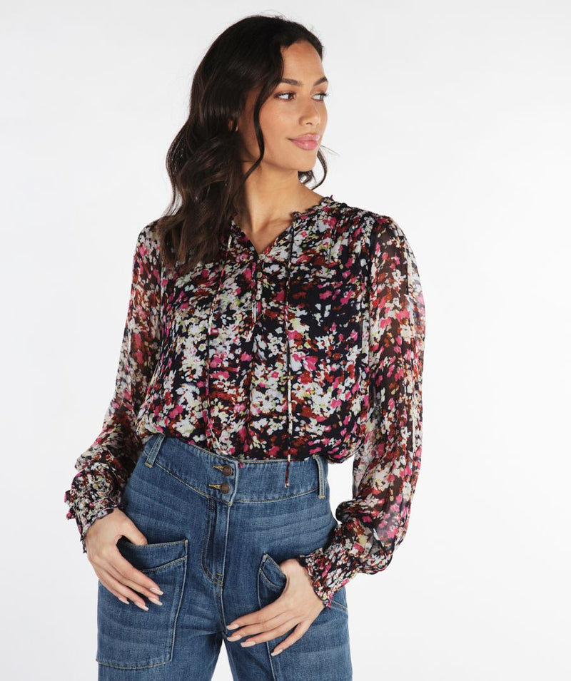 Impression Floral Blouse