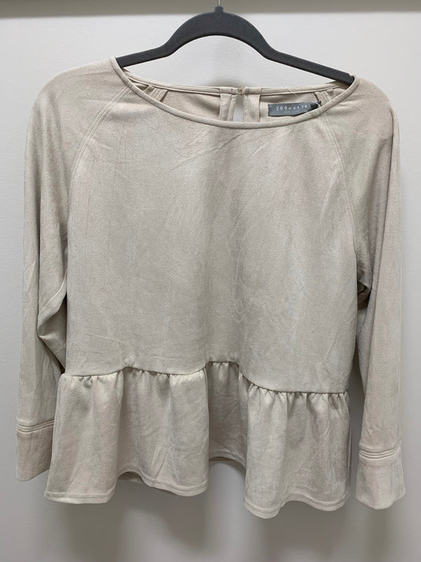 suede blouse