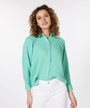 Load image into Gallery viewer, Blouse V-Detail Waffle
