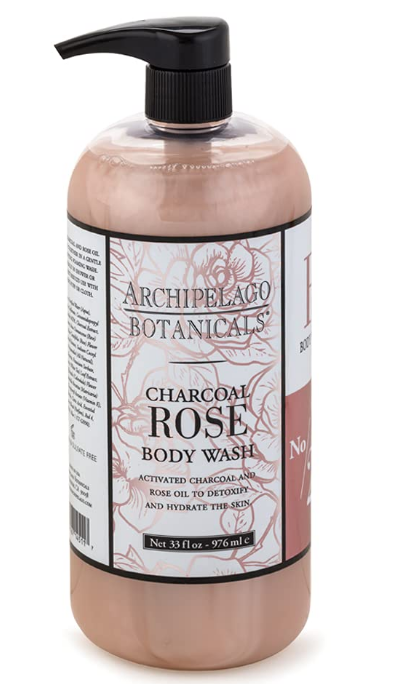 Charcoal Rose 33 oz. Body Wash